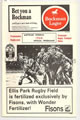South Africa v British Isles 1968 rugby  Programme
